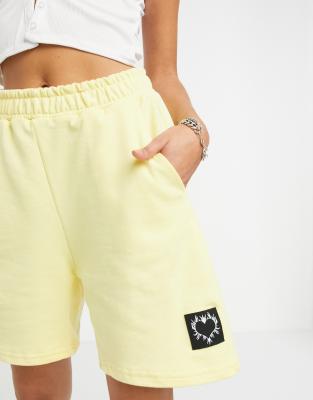 jersey jogger shorts