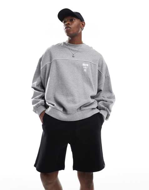 Bershka jersey shorts in black - view 1