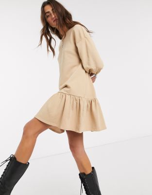 jersey smock dress