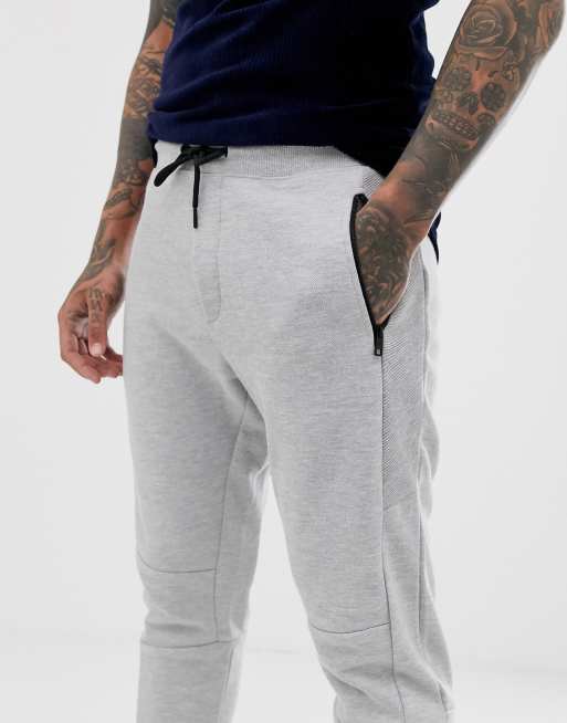 Bershka waffle joggers hot sale