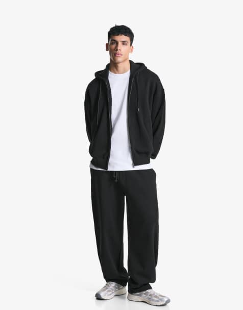 Bershka - Joggers a palloncino neri - view 1