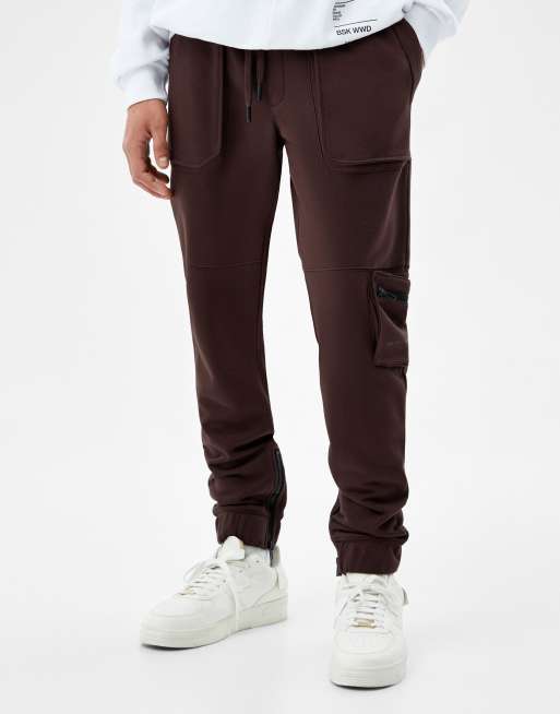 Bershka chino joggers online