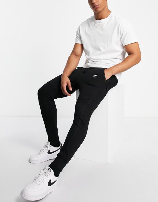 bershka pique joggers