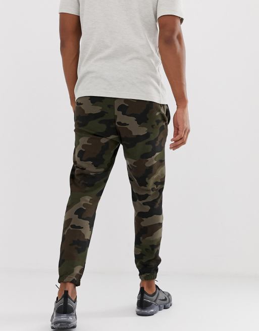 Bershka Joggers mimetici con fondo aderente