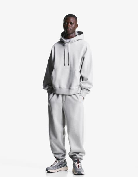 Bershka - Joggers soffici grigio chiaro - view 1