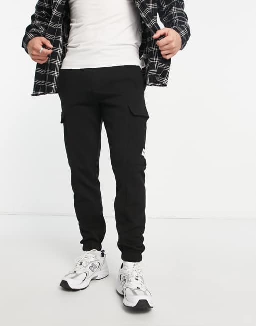 Bershka - Joggers style cargo - Noir