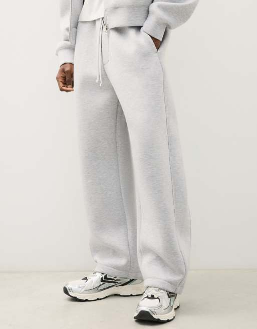 Bershka - Joggers tecnici a palloncino grigio chiaro, 3 di 7