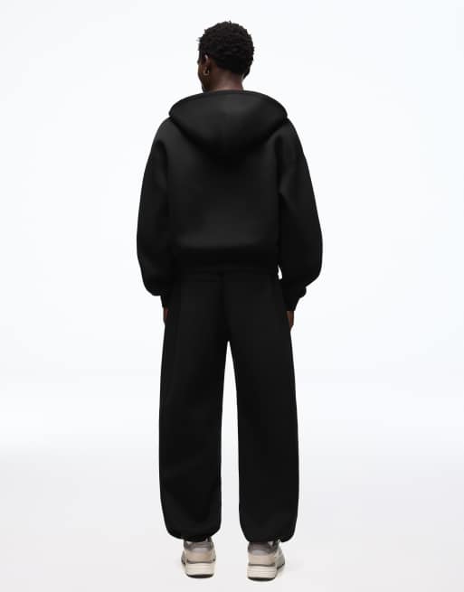 Bershka - Joggers tecnici a palloncino neri, 6 di 7