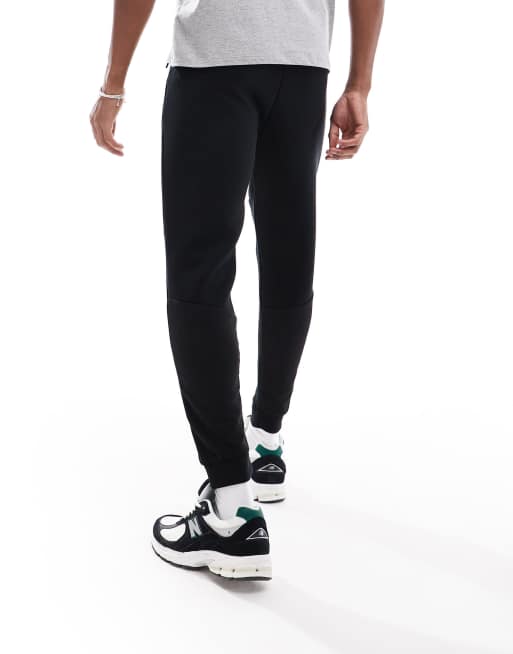Bershka - Joggingbroek met panelen in zwart, 3 van 5