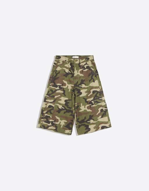 Bershka jorts a gamba bombata verdi, 6 di 6