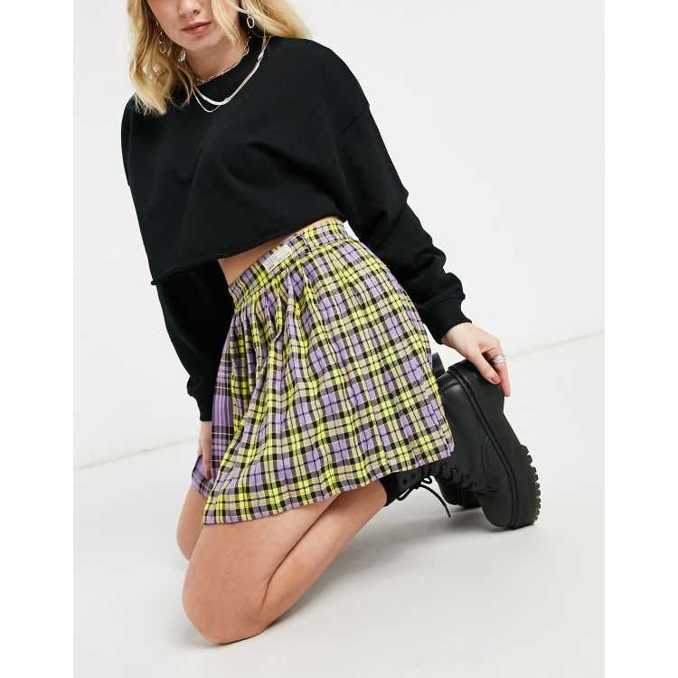 Jupe a carreaux discount bershka
