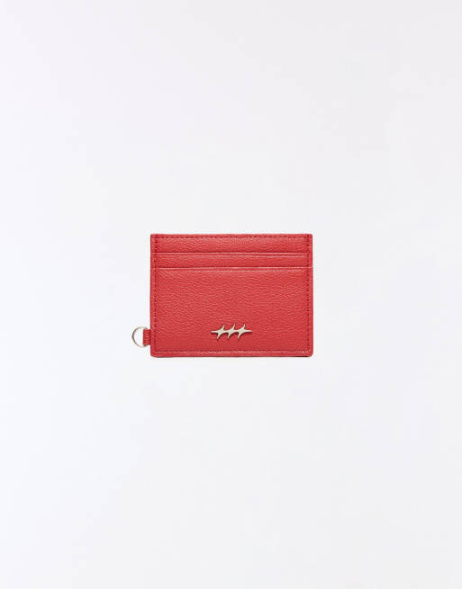Bershka Kartenetui mit Stern in Rot, 3 von 4