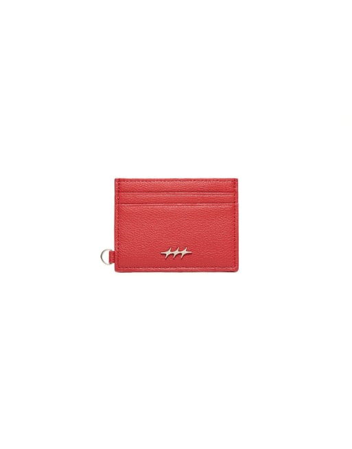 Bershka Kartenetui mit Stern in Rot, 4 von 4