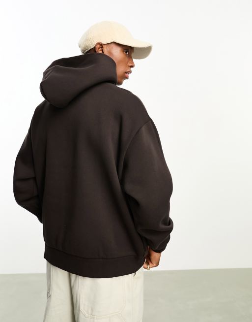 Bershka Cropped Hoodie Bershka Brauner Hoodie Bershka – Kastiger