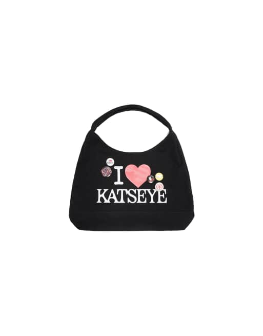 Bershka Katseye tas in zwart, 5 van 5