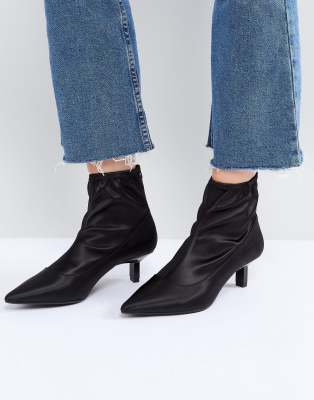 kitten heel boots