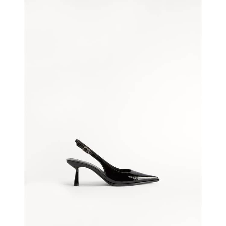 スペイン発☆Bershka♪Kitten ヒール シューズ Kitten-heel shoes with buckle - Shoes - Women | Bershka