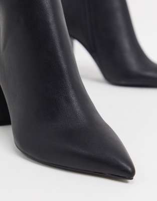 bershka leather boots