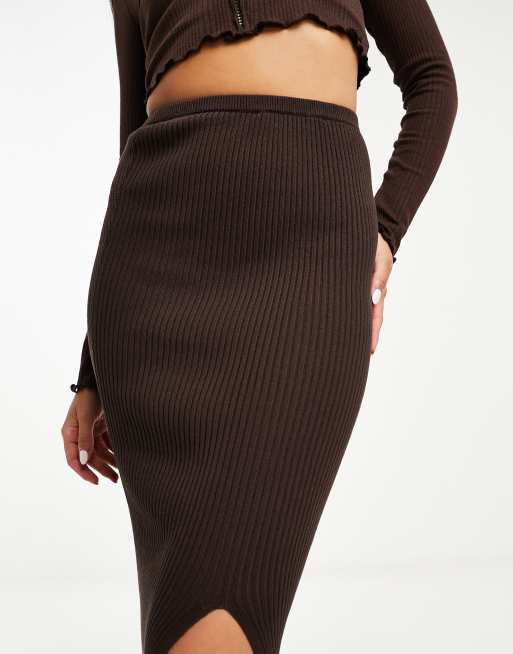 Bodycon knit skirt best sale