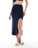 Public Desire Scotty ballet flats in navy