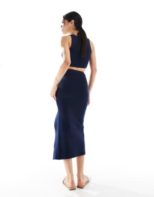 Bershka Knit Maxi Skirt