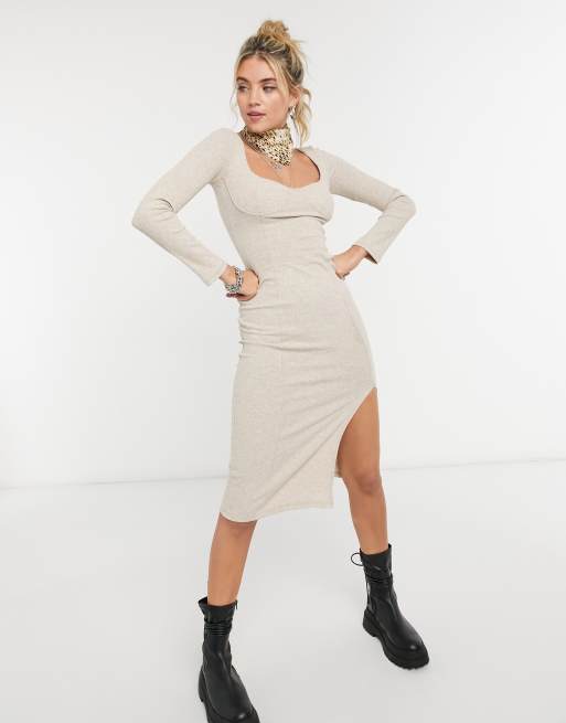 Bershka 2025 knitted dress