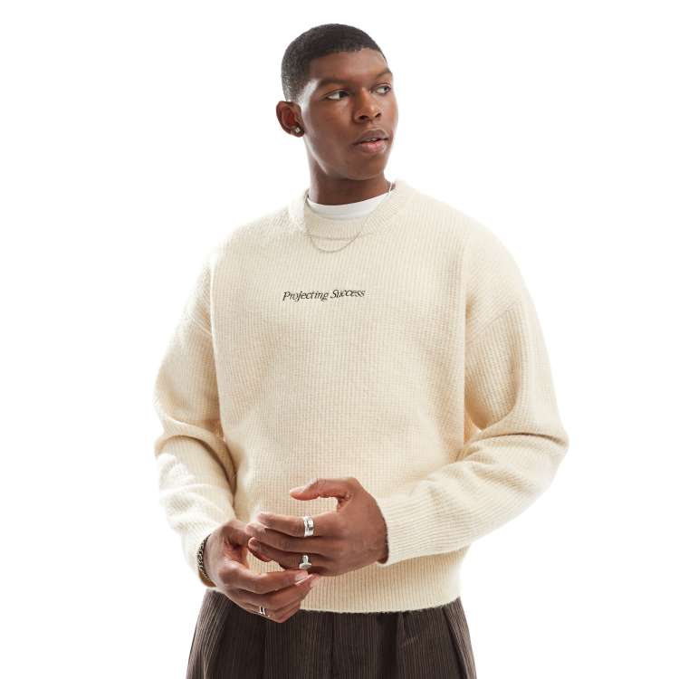 PROUSTCREAM2個 Cropped Vintage Fleece Polo Collared Half-Zip Sweatshirt