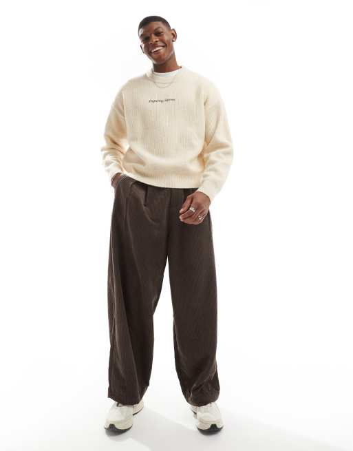 PROUSTCREAM2個 Cropped Vintage Fleece Polo Collared Half-Zip Sweatshirt