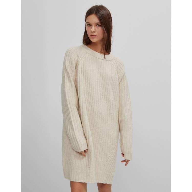 Sweater on sale dress bershka