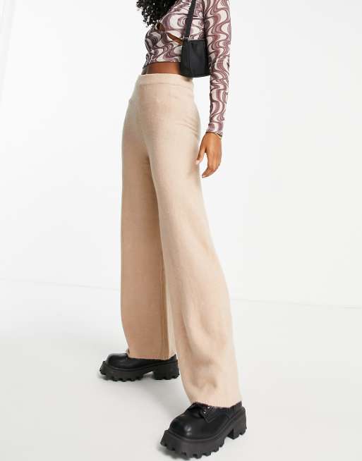 Pantalon camel bershka hot sale