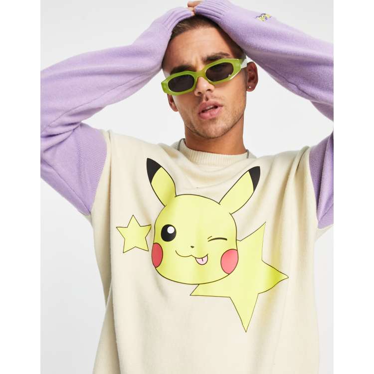 T shirt pikachu discount bershka