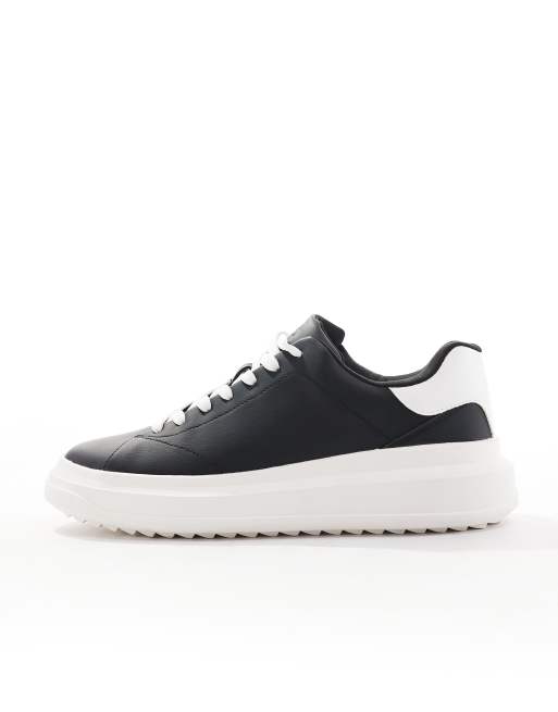 Bershka black sneakers shop