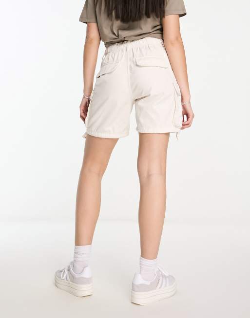 Ladies white cargo on sale shorts