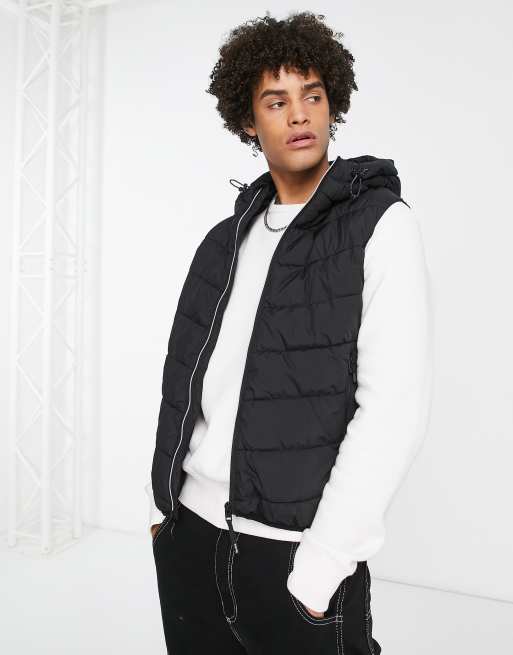 Gilet long homme bershka hot sale