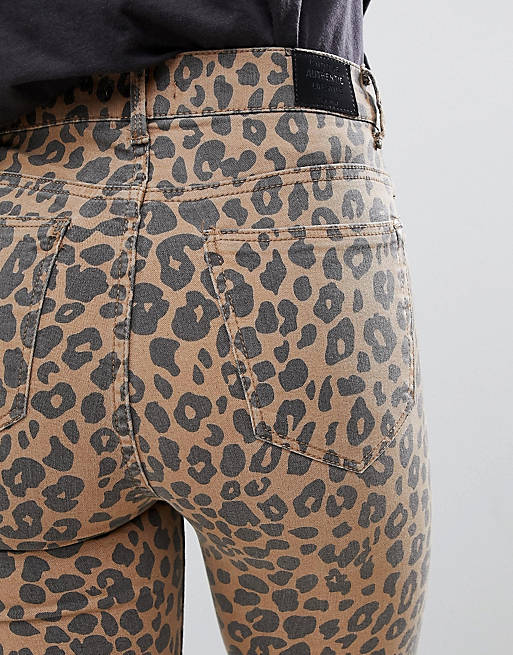 Specialist streepje Welke Bershka leopard skinny jean | ASOS