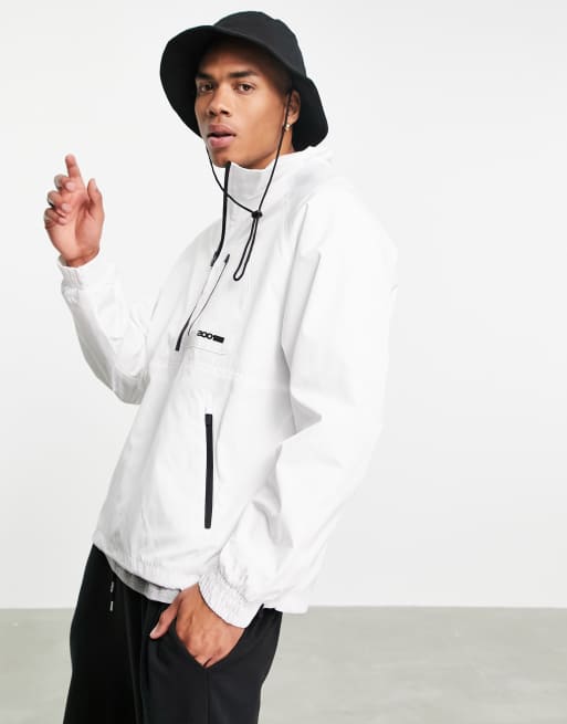 White deals overhead jacket