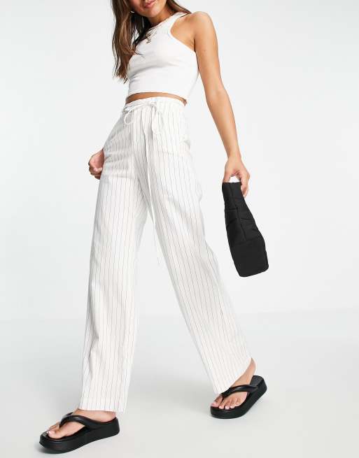 bershka leopard pants