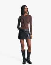 Kiwi & Co fluffy faux fur aviator hat in blue