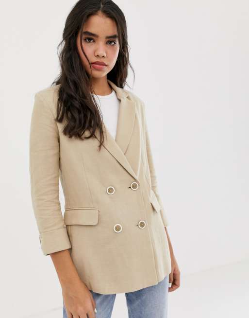 Bershka longline outlet blazer