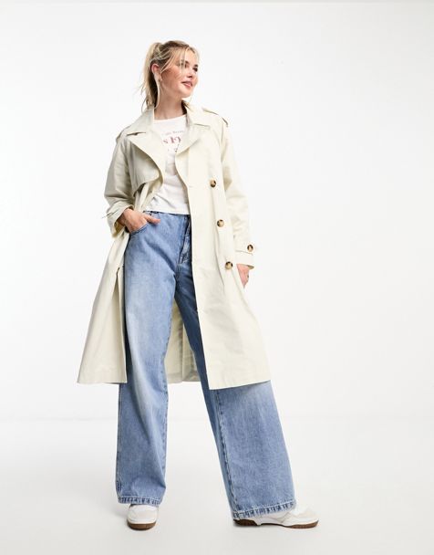 ASOS Edition Belted Slouchy Trench Coat