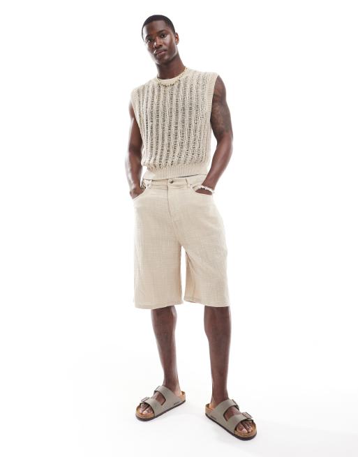 【BERSHKA】Oversized Tank Top ベルシュカ tank top - T-shirts - Men | Bershka