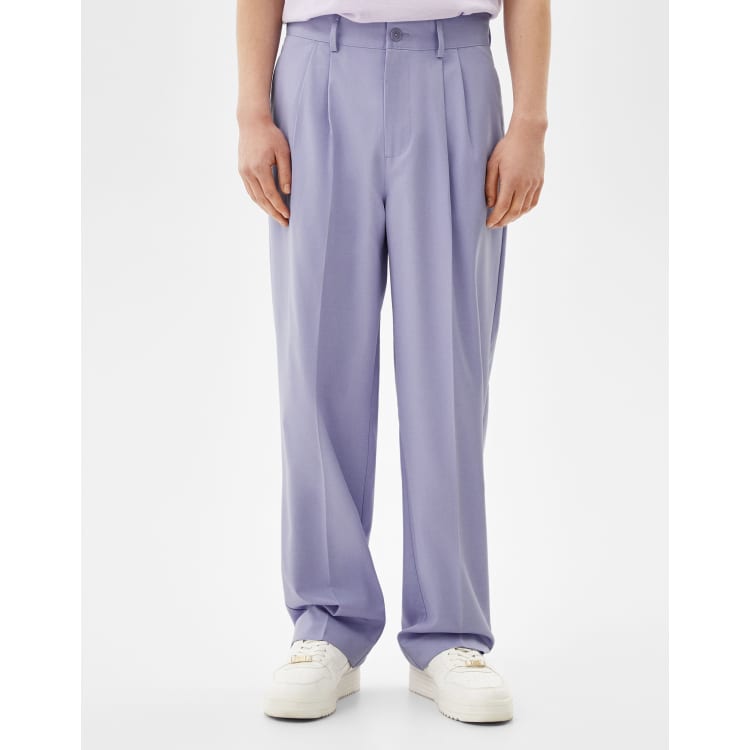 Bershka paarse broek hotsell