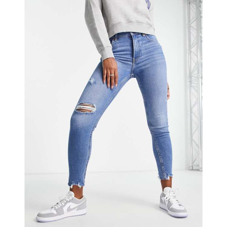 Bershka best sale slim jeans