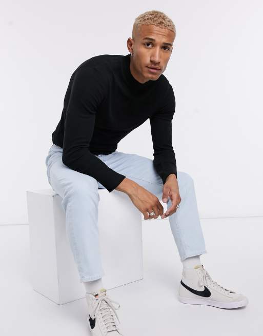 Bershka maglia collo alto shop