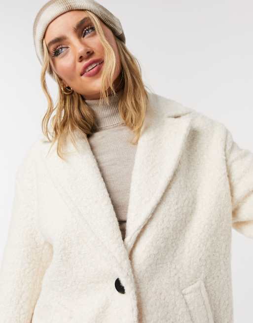 manteau mouton femme bershka