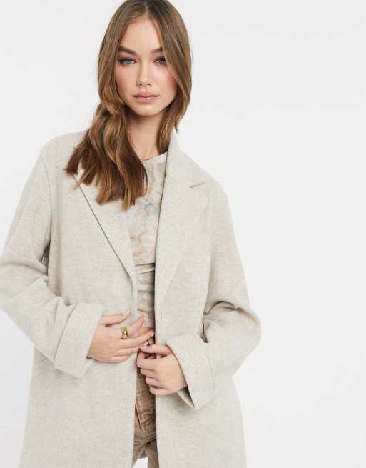 Bershka Manteau cru ASOS