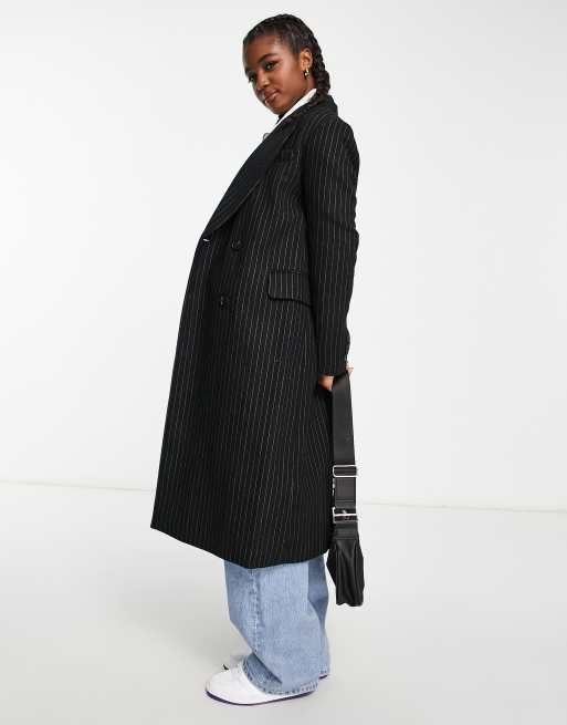 long manteau noir bershka