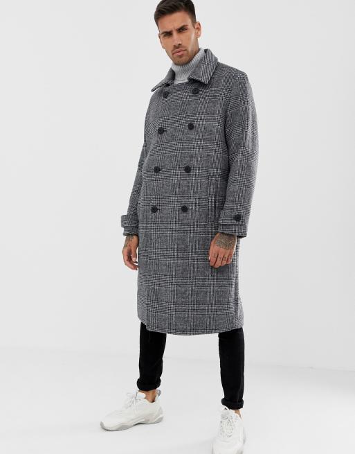 Manteau carreaux bershka hot sale