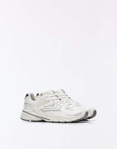 Bershka – Mehrteilige Sneaker in Weiß - view 1