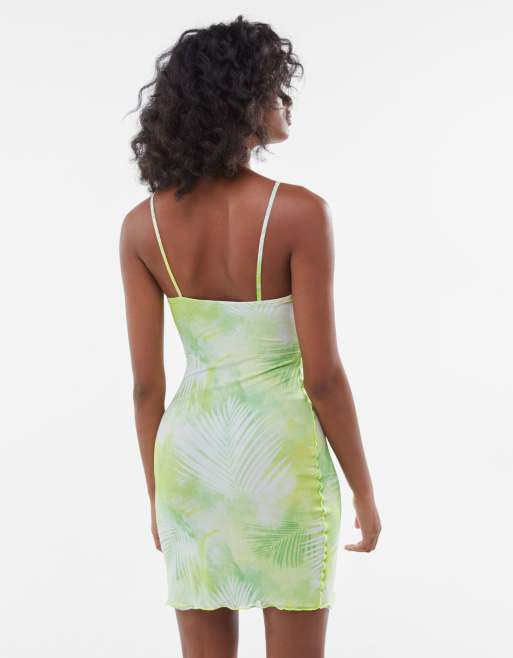 Bershka neon dress clearance